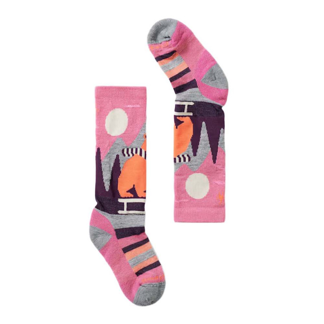 Smartwool Ski Light Cushion Sleigh Bear OTC Kids Socks 2027
