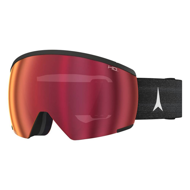 Atomic Redster WC L HD Goggles 2027 Black w/ Red HD