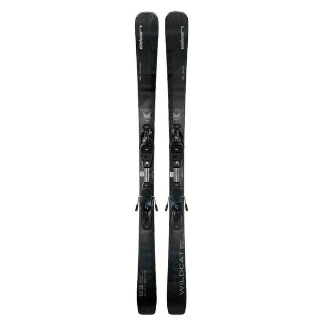 Elan Wildcat 83 Black Edition Womens Skis w/ ELX 11.0 GW Bindings 2027
