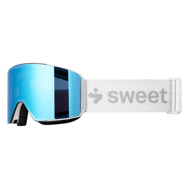 Sweet Boondock II M Goggle 2027-Satin White w/ RIG Aquamarine + RIG Quartz