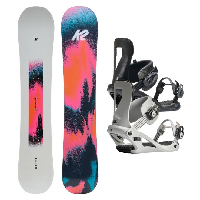 K2 Dreamsicle Womens Snowboard w K2 Bedford Snowboard Bindings