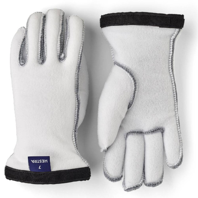 Hestra Heli Ski Womens Off White Glove Liner 2023