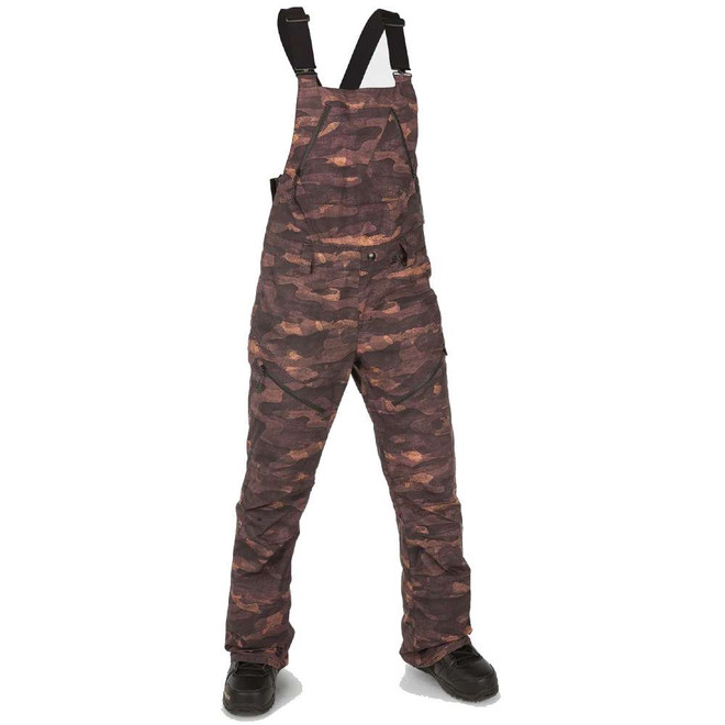 Volcom Elm Stretch Gore-Tex Womens Bib Overall Dusk Camo Pant 2023