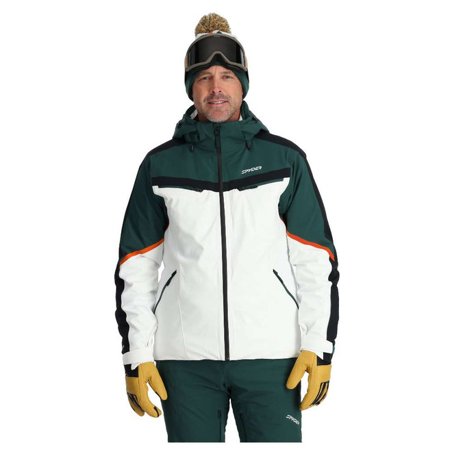 Spyder Monterosa GTX Mens White Jacket 2024