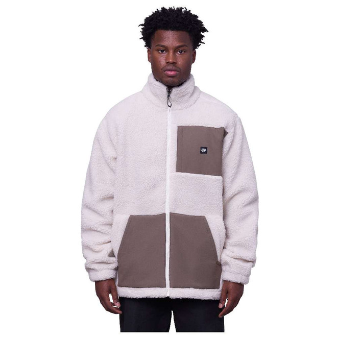 686 Molehill Sherpa Mens Birch Zip-Up Fleece 2024