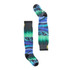Smartwool Ski Zero Cushion Aurora Flash Print OTC Junior Sock 2026