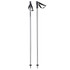 Head Multi Brushed Aluminum Black Adult Ski Poles 2024