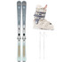 Rossignol Arcade W 78 Womens Skis w/ Rossignol Alltrack 70 Womens Ski Boots & Rossignol Electra Womens Ski Poles Package 2026