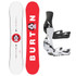 Burton Process Good Dog Snowboard w/ Burton Step On Cartel X Snowboard Bindings Package 2027