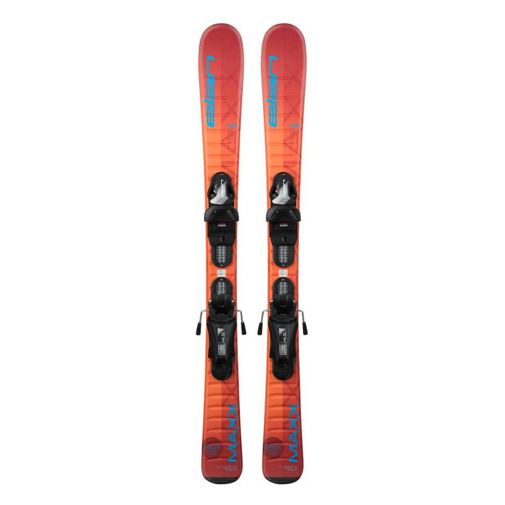 ELAN 2024 Elan Maxx Orange QS JR Skis w/ EL 7.5 S Bindings 