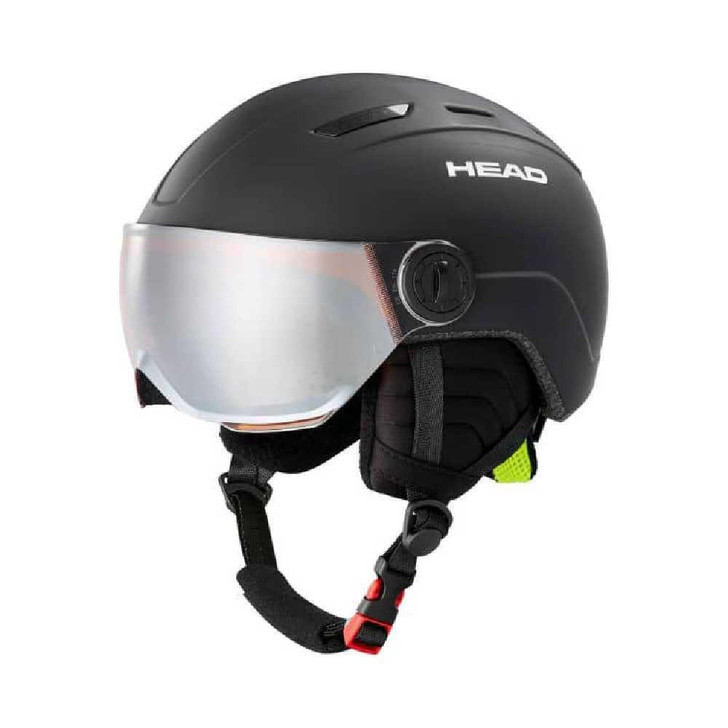 HEAD 2024 Head Mojo Visor Black JR Helmet 