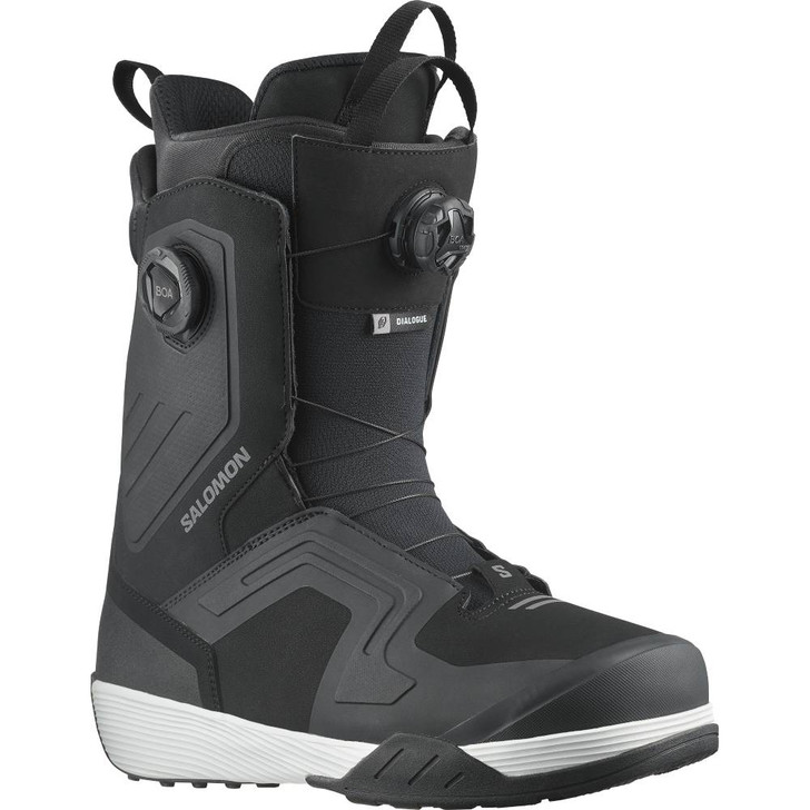 SALOMON 2024 Salomon Dialogue Dual BOA Mens Snowboard Boots 