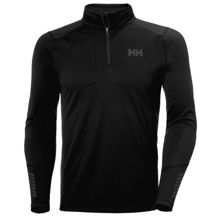 HELLY HANSEN 2024 Helly Hansen Lifa Active Mens Black 1/2 Zip 