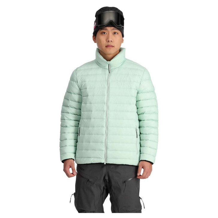 2024 Spyder Sanction Hooded Down Mens Jacket