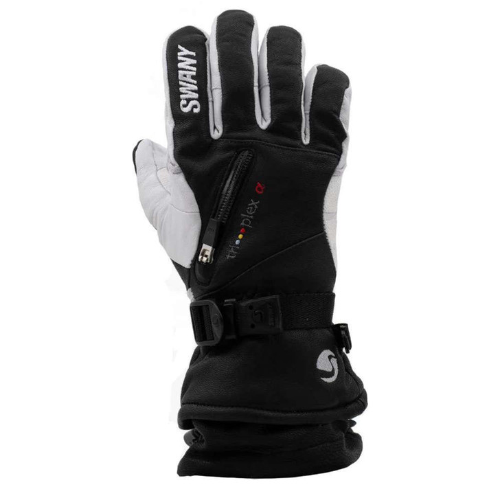 SWANY 2024 Swany X-Calibur Mens Black/SilverWhite Glove 