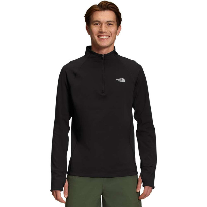 THE NORTH FACE 2024 The North Face Winter Warm Essential Mock Mens TNF Black 1/4 Zip 