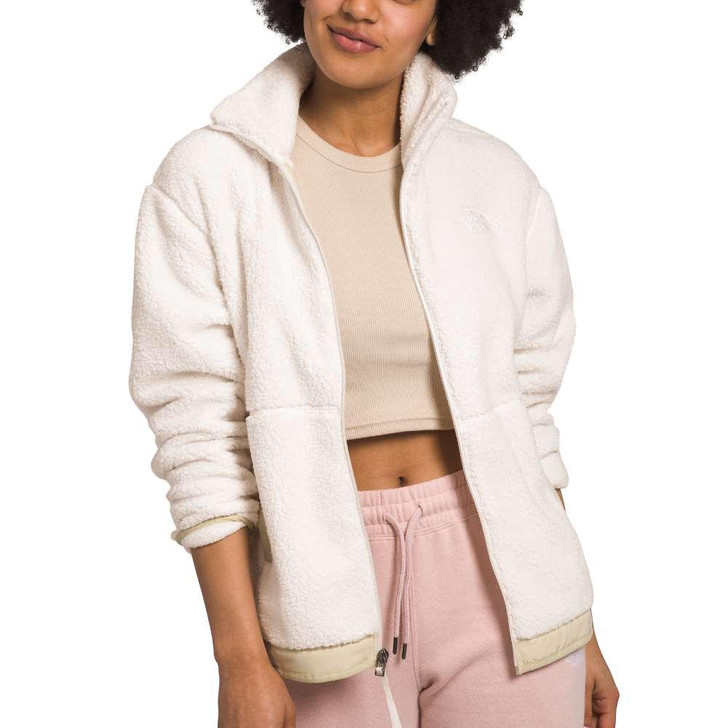 THE NORTH FACE 2024 The North Face Campshire Fleece Womens Gardenia White/Gravel Jacket 