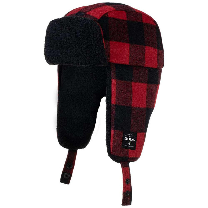 BULA 2024 Bula Sherpa Trapper Plaid Adult Hat 