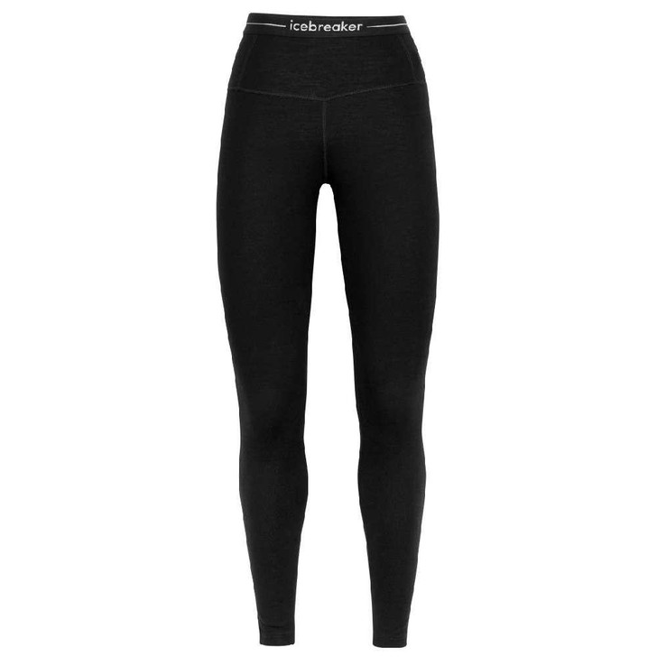 ICEBREAKER 2024 Icebreaker 260 Tech Womens Black High Rise Leggings 