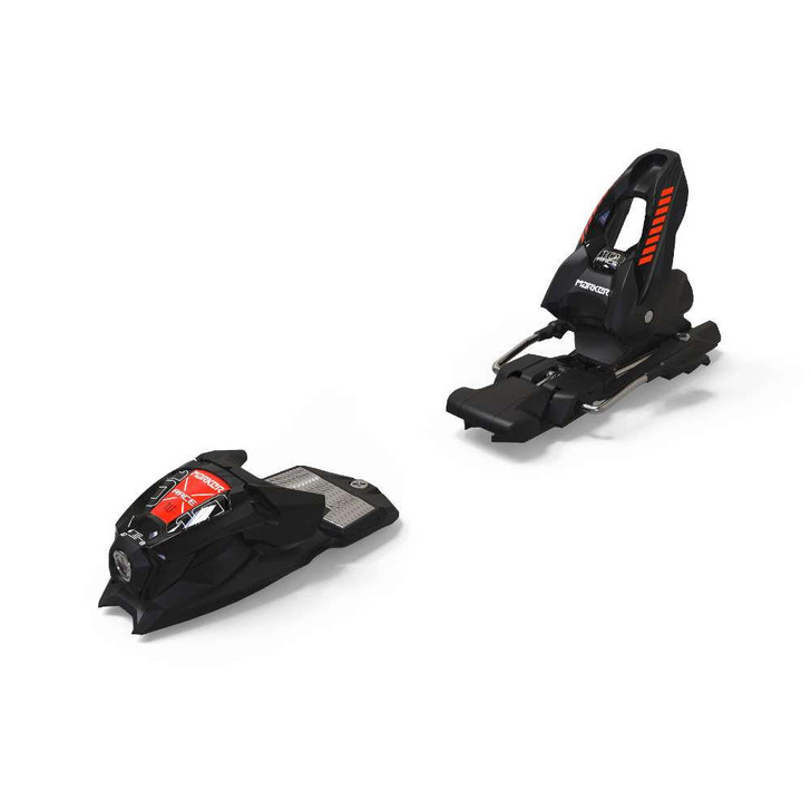 MARKER 2023 Marker Race 10 JR Black/Flo-Red Ski Bindings 