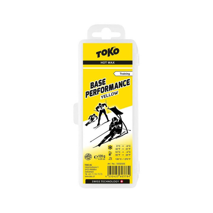 TOKO Toko Base Performance Yellow 120g Wax 
