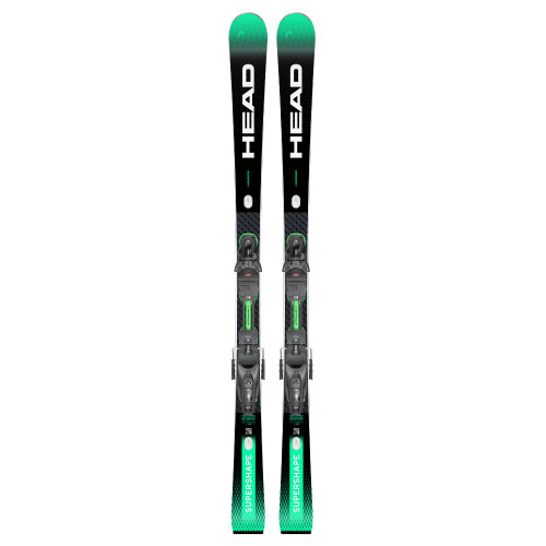 Amazon.com : HEAD 2023 Supershape e-Speed 163cm Skis w/PRD