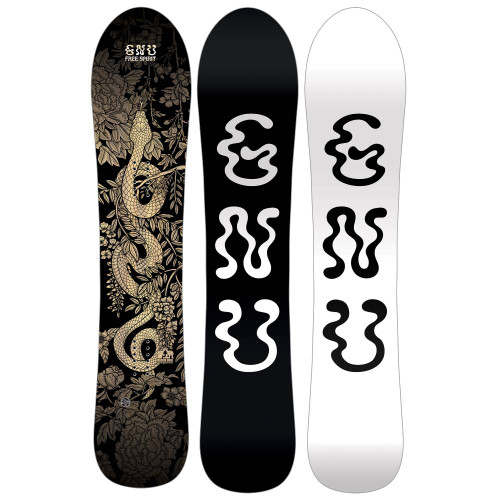 GNU Free Spirit Womens Snowboard 2026 | Corbetts Ski + Snowboard