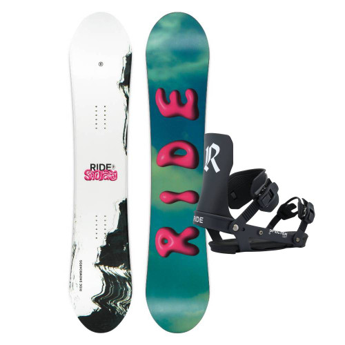 RIDE CAPTIVATE スノーボード 38 Ride Saturday Womens Snowboard w Ride Specter Womens Snowboard