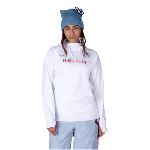 たくぴょん helloketty 686 x Hello Kitty Bonded Fleece Womens Pullover Hoody 2027