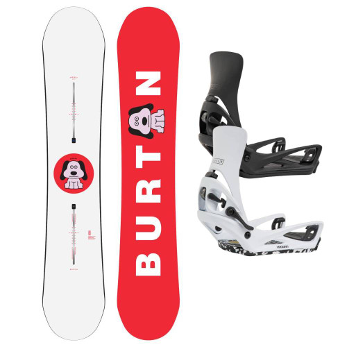 Burton Process Good Dog Snowboard w Burton Step On Cartel X