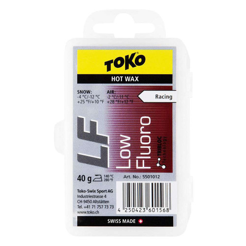 TOKO LF Hot Wax red 40g | Corbetts Ski + Snowboard