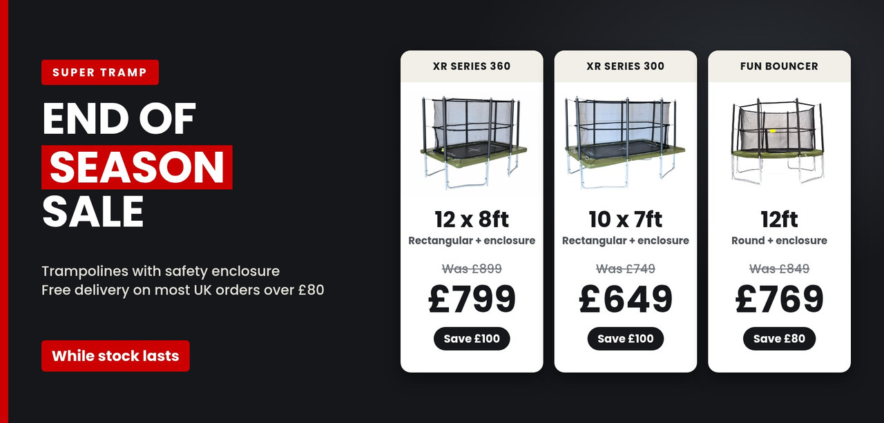 Premium Garden Trampolines Since 1983 | Super Tramp