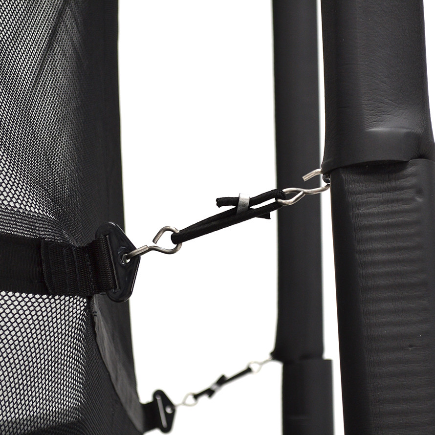 Super Bouncer 14ft Above Ground Round Trampoline Enclosure - Super