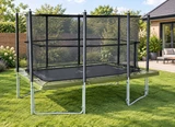 Super Tramp XR 360 trampoline in garden setting