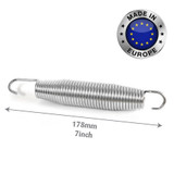 7 inch trampoline spring made in Europe