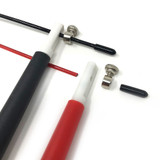 Adjusting the length of the skipping rope