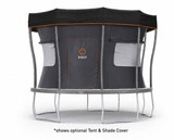 Vuly Ultra Medium 10ft Trampoline with shade and tent cover