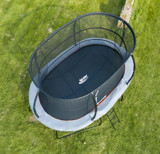 10ft x 15ft Oval Telstar Jump Capsule MK3 in use in garden