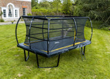 8ft x 12ft Telstar ELITE rectangle trampoline second lifestyle view