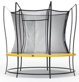 Vuly Lift 2 Large 12ft Trampoline in ELECTRIC YELLOW padding