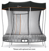 Vuly Thunder Medium trampoline with optional tent cover fitted