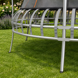 Vuly Thunder Extra Large 14ft Trampoline frame close up