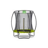 Exit 6ft Silhouette Green Trampoline With Enclosure