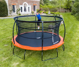 14ft Telstar Jump Capsule MK3 trampoline outdoor lifestyle shot