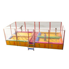 4 bed Somersault trampoline system 4 bed Somersault trampoline system