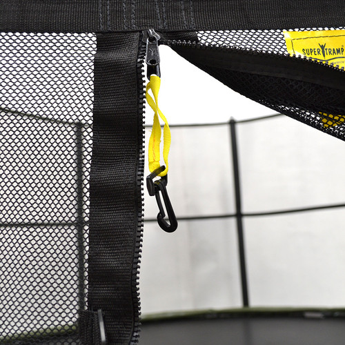 The Super Bouncer 14ft Enclosure entrance zipped door