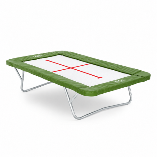 Super Kangaroo 2-string bed in white with red markings