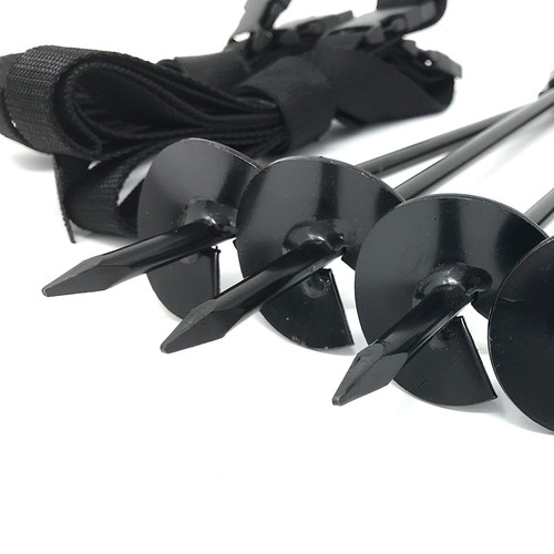 Trampoline Tie Down Ground Anchor Kit Trampoline Tie Down Ground Anchor Kit