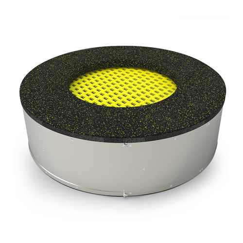 Yellow circle 80 trampoline