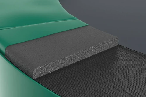 Akrobat Orbit Pro 14ft green safety frame pad